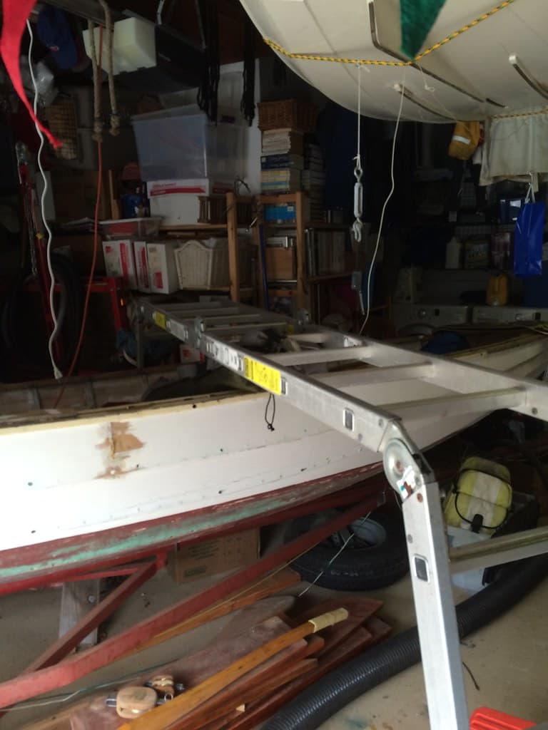 Residential garage door service and repair work